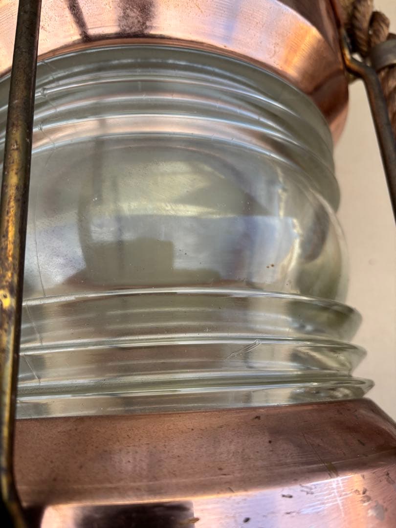 アンティークなANKERLICHT シップランプ（船灯）　オイルランタン 希少