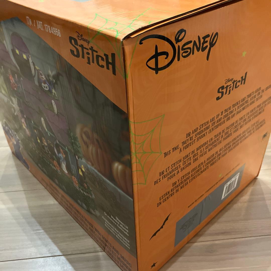 【新品未開封】スティッチ ハロウィンハウス　イルミネーション＆音楽付きタイマー