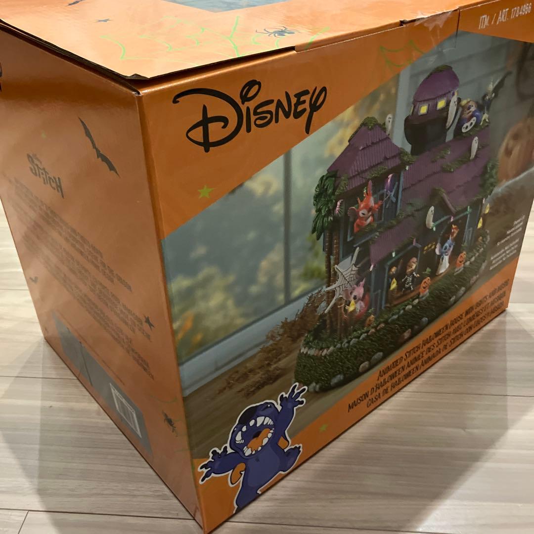 【新品未開封】スティッチ ハロウィンハウス　イルミネーション＆音楽付きタイマー