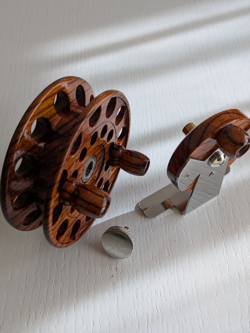 ✨️未使用/超激レア✨️　 ✴️ゼブラウッド✴️　銚栄製作所　木製ヘチリール