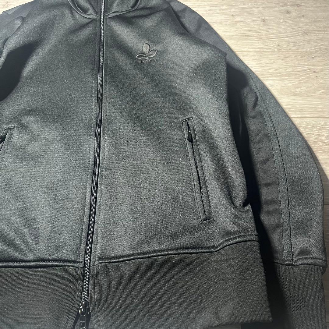 【激レア】drestrip トラックジャケット オールブラック 三つ葉ロゴ