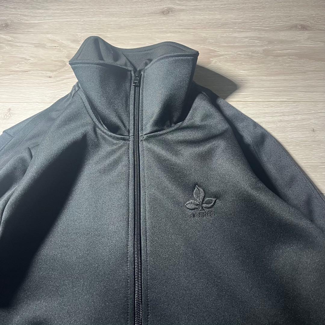 【激レア】drestrip トラックジャケット オールブラック 三つ葉ロゴ