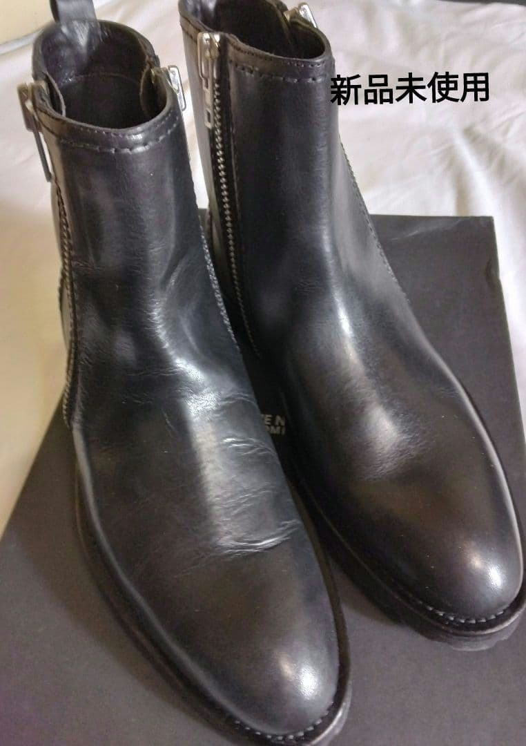 新品未使用costume　National　サイドジップブーツ　ワイズ狭目