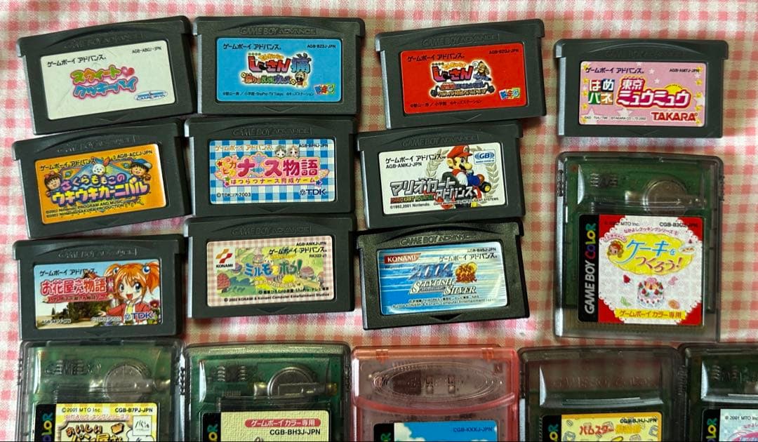 ゲームボーイ　ゲームボーイカラー　ゲームボーイアドバイス　ソフトまとめ売り