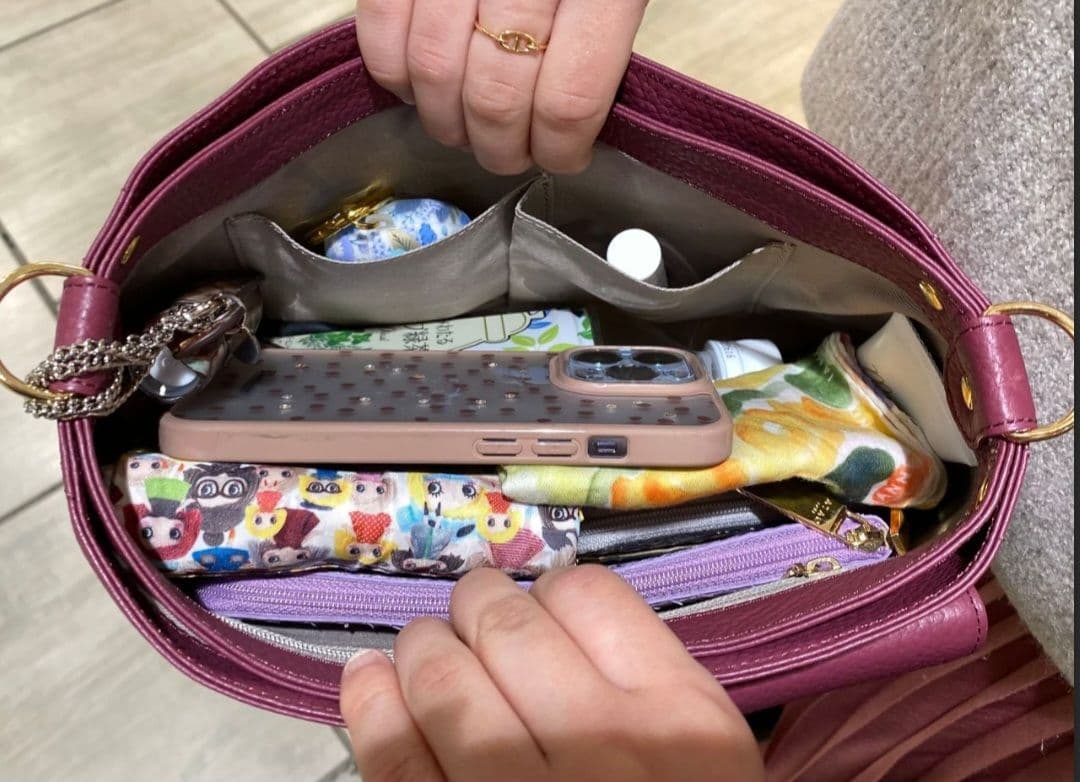 未使用ATAO chivy+ 2Way バッグ レザー ショルダーバッグ 白