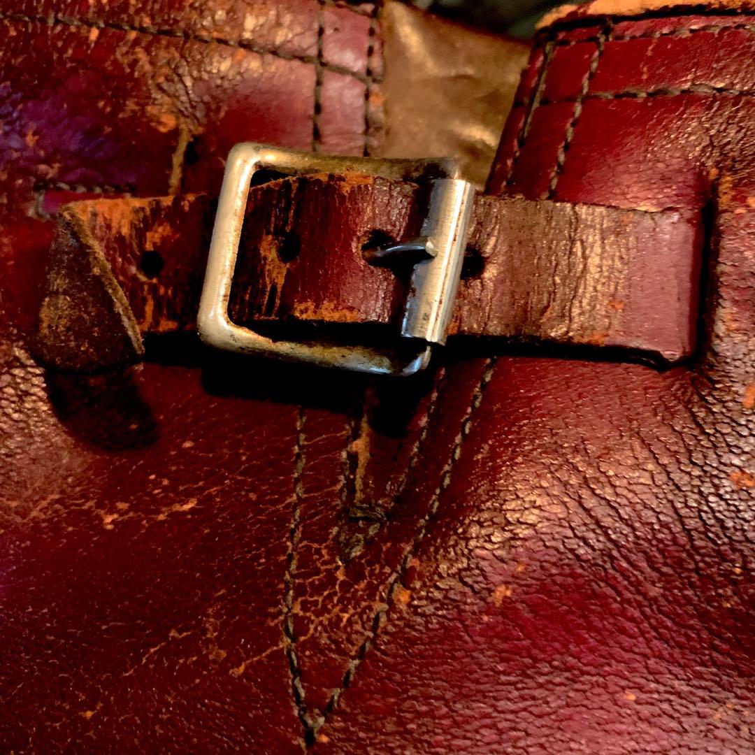 1950's ヴィンテージ オリジナル ショートエンジニアブーツ レザーソール