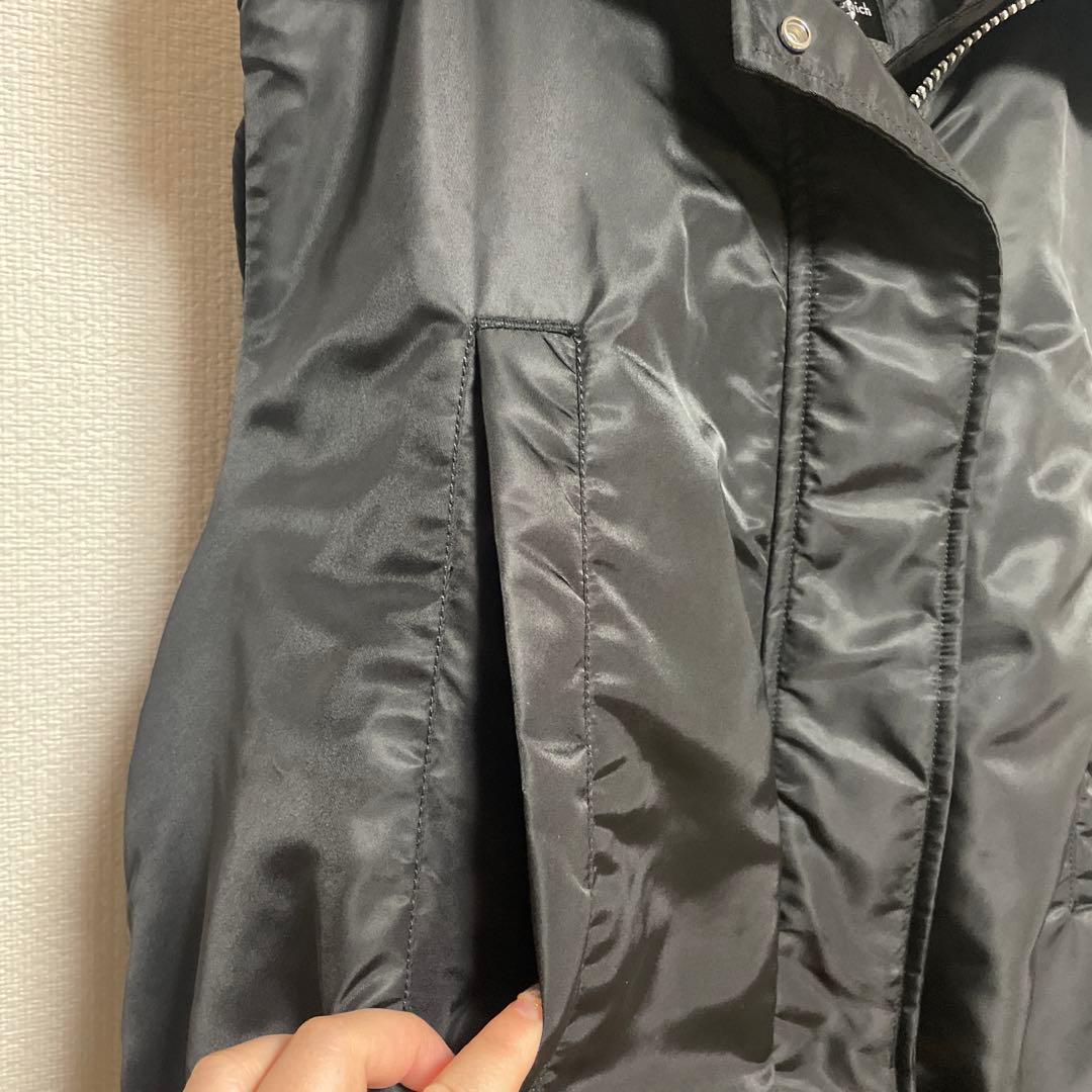 今季　MUNICH ナイロンツイル×シープボアバルーンフライトベスト