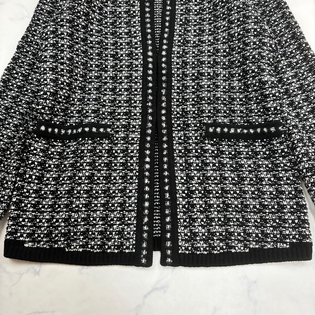 Theory luxe✨23AW✨ツイードジャケット　ニット　ウール混　VICK