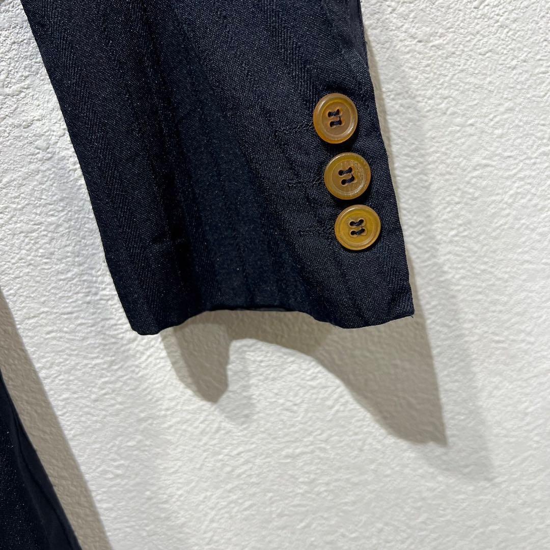 希少 美品 15年製 コムデギャルソン 上質 セーラー 縮絨 チェスターコート