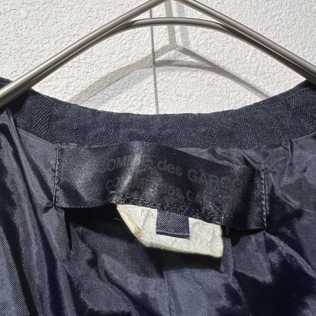 希少 美品 15年製 コムデギャルソン 上質 セーラー 縮絨 チェスターコート