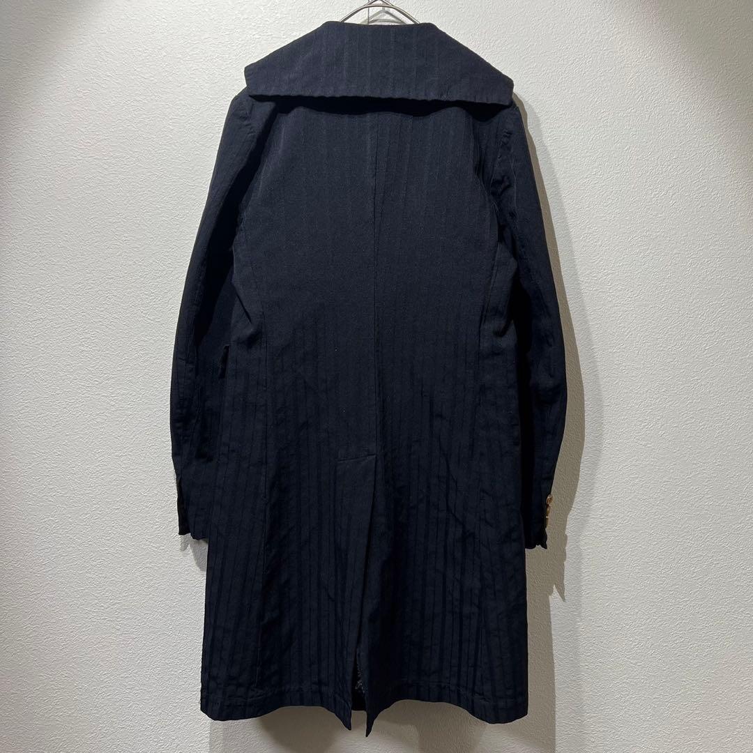 希少 美品 15年製 コムデギャルソン 上質 セーラー 縮絨 チェスターコート