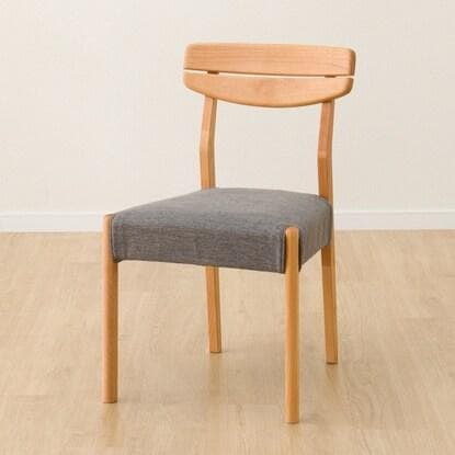 ニトリ　無垢材　ダイニングチェア 2脚