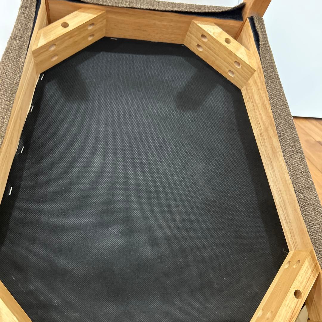 ニトリ　無垢材　ダイニングチェア 2脚