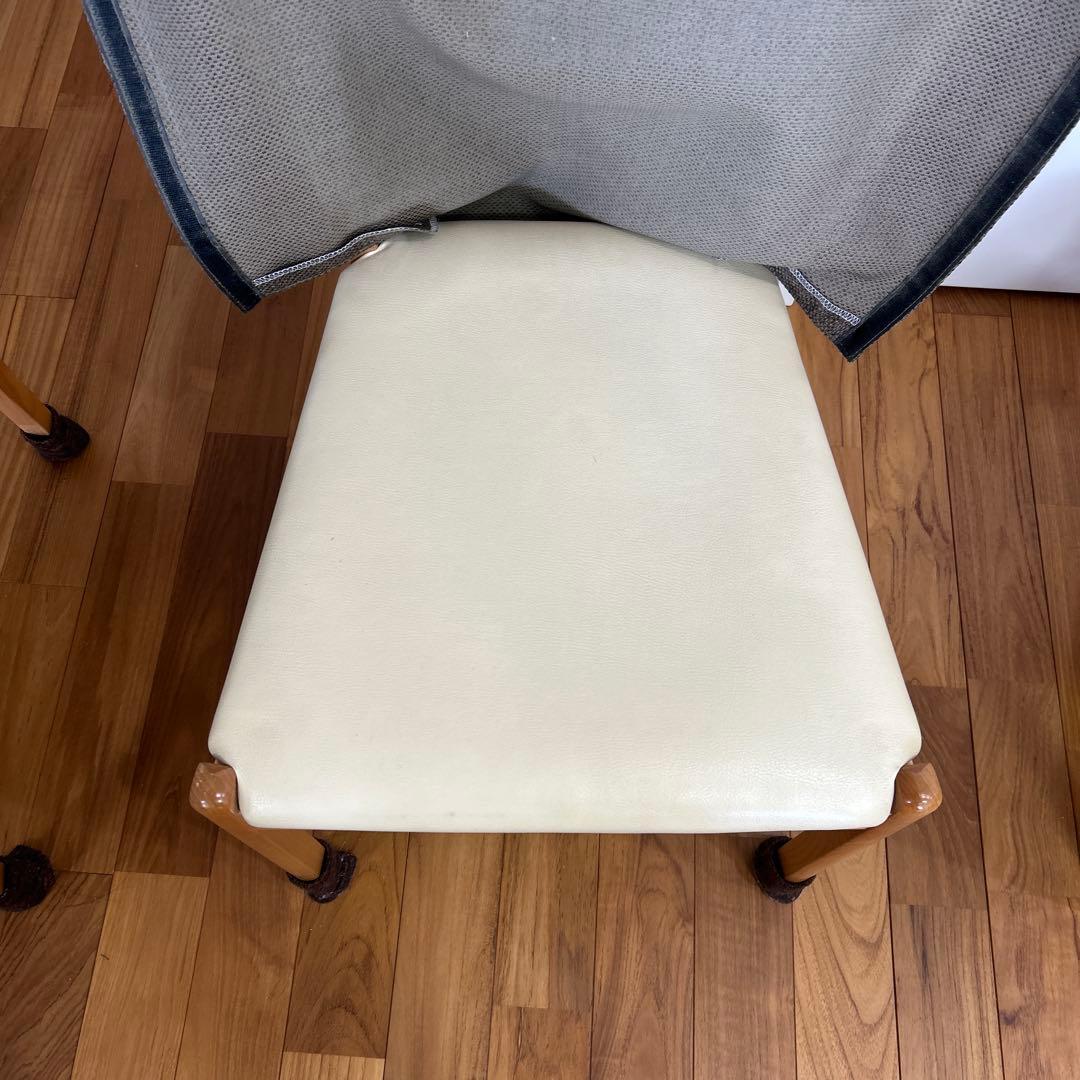 ニトリ　無垢材　ダイニングチェア 2脚