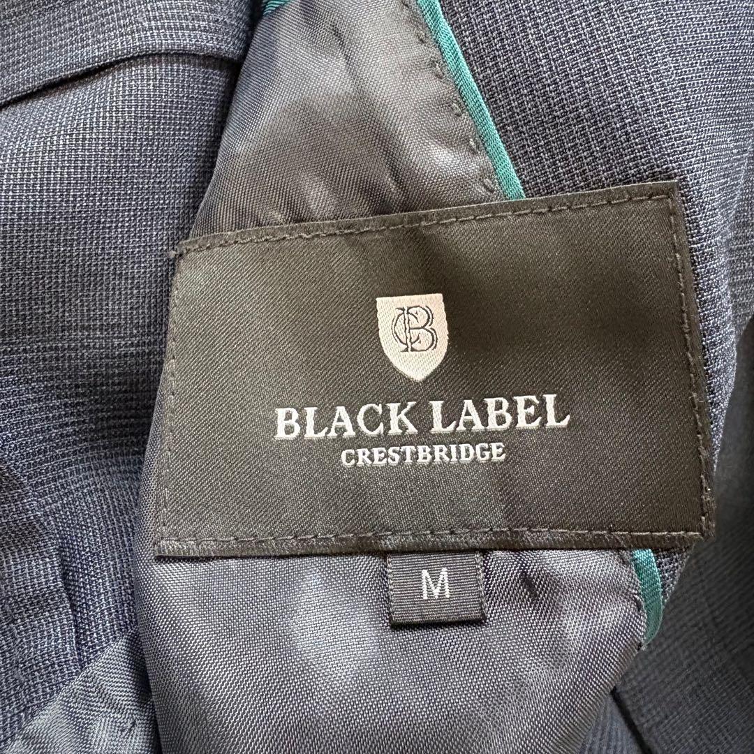 美品　ブラックレーベルクレストブリッジ　テーラードジャケット　ネイビー　M