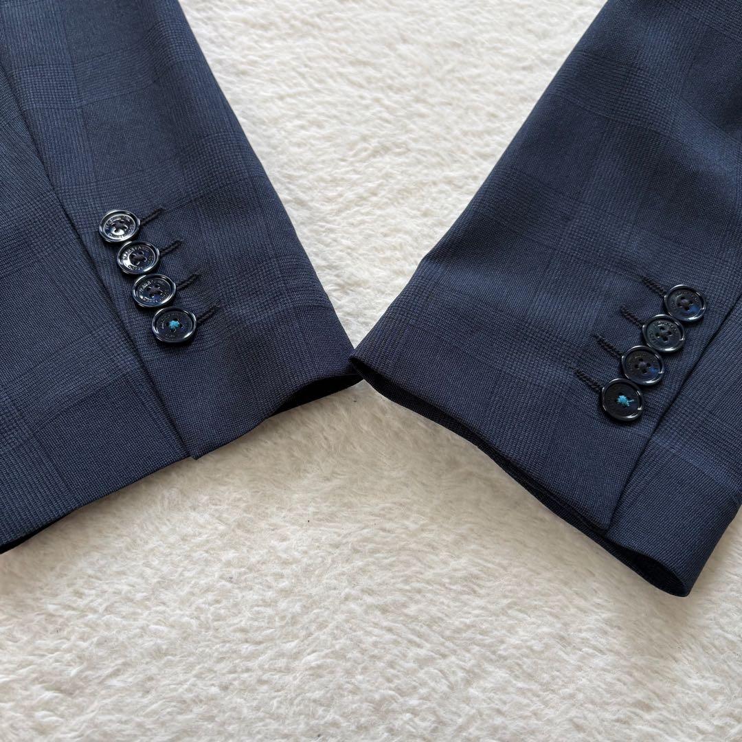 美品　ブラックレーベルクレストブリッジ　テーラードジャケット　ネイビー　M