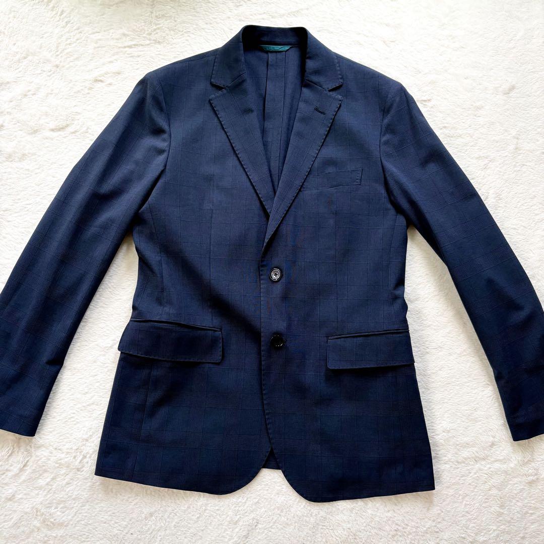 美品　ブラックレーベルクレストブリッジ　テーラードジャケット　ネイビー　M