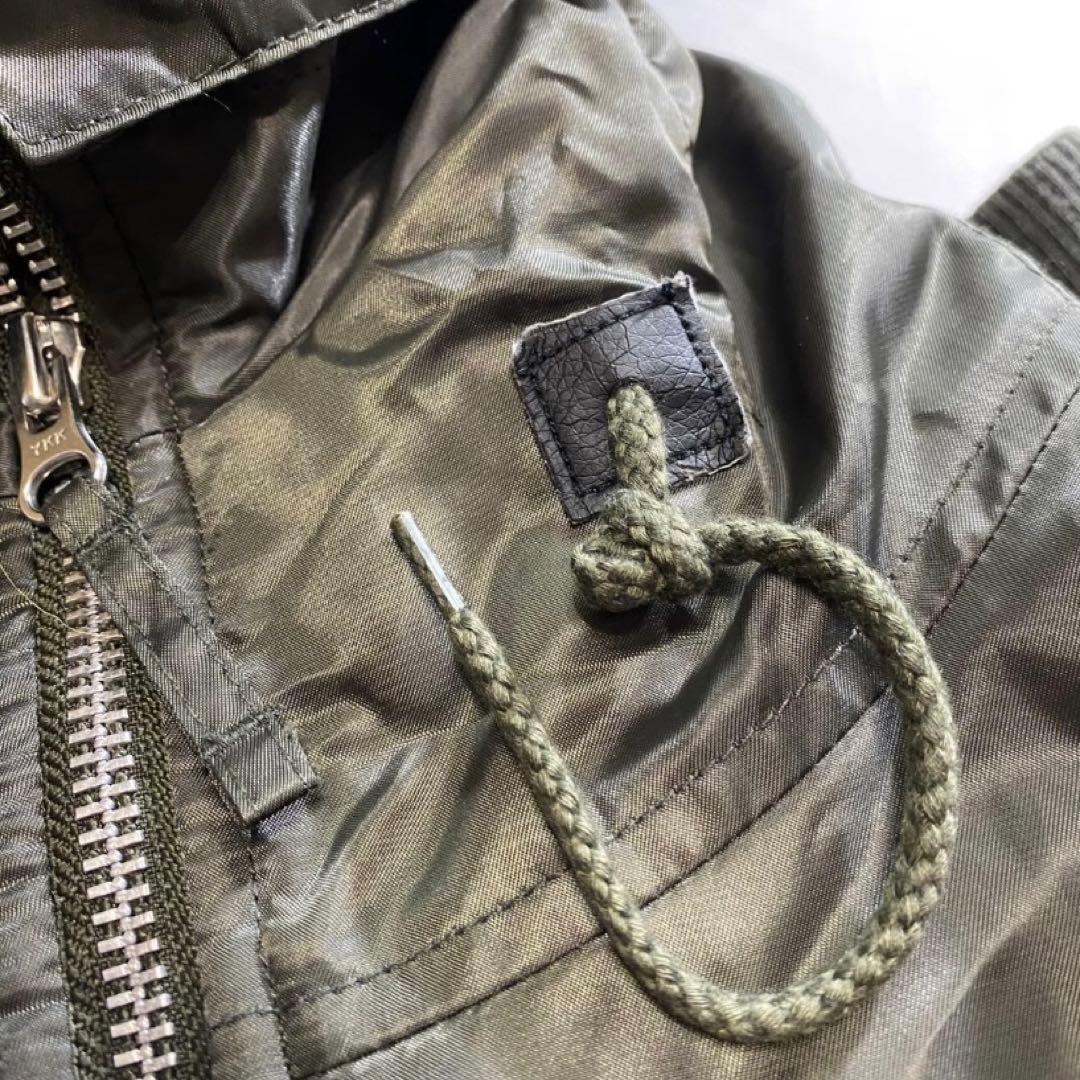 type N2B フライトジャケット flight bomber ダーク カーキ