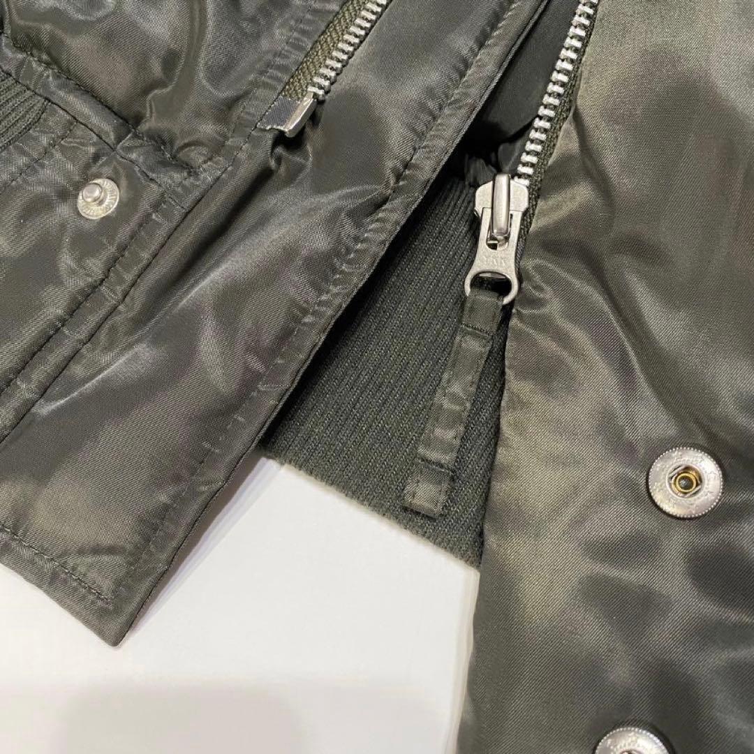 type N2B フライトジャケット flight bomber ダーク カーキ