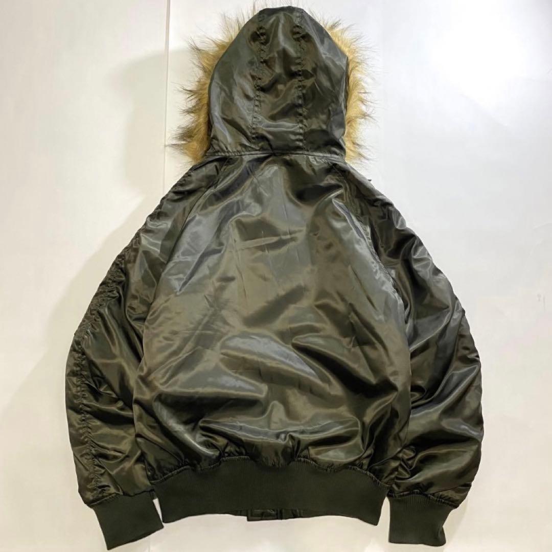 type N2B フライトジャケット flight bomber ダーク カーキ