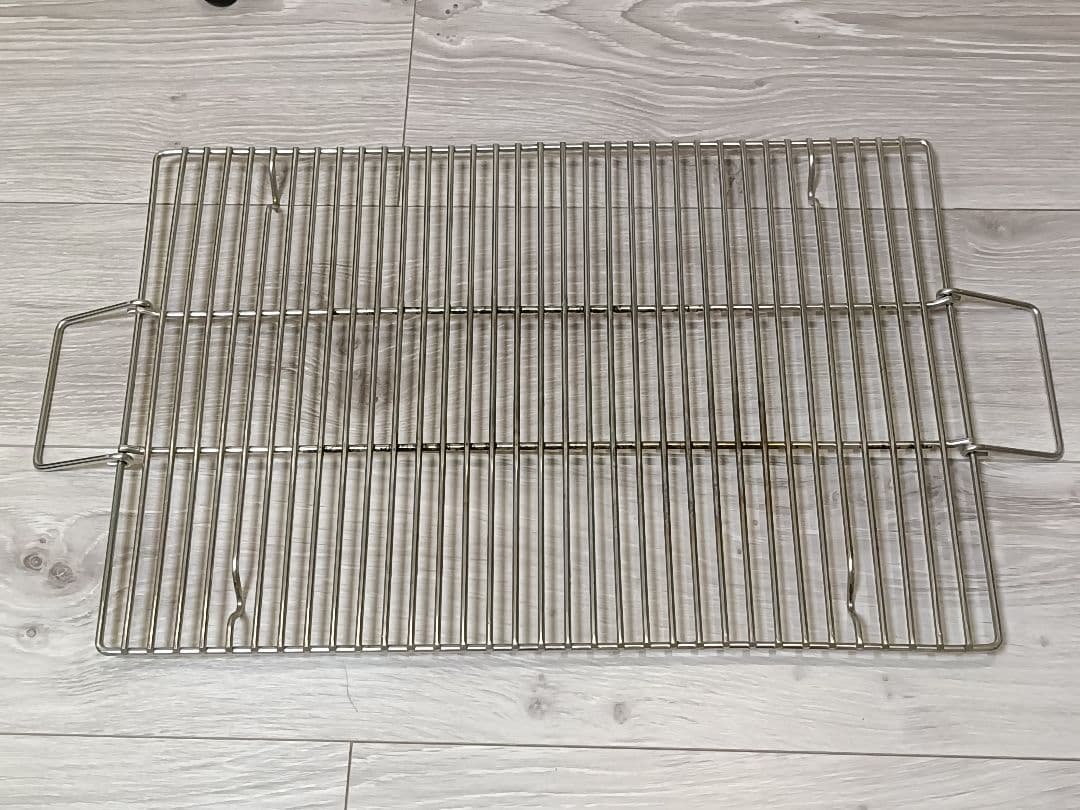 LOGOS チューブグリルSmart80 M オプションの極太ステンレス焼網付