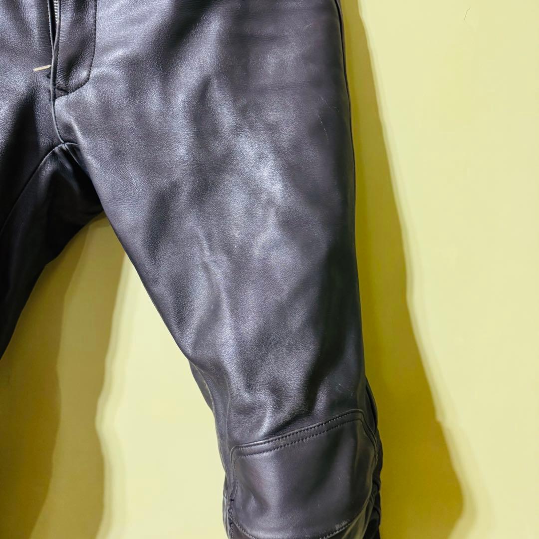 KUSHITANI クシタニ　レザーパンツ　黒　3L