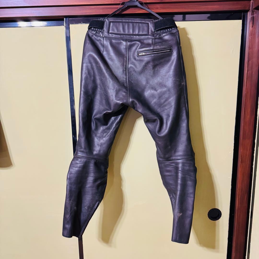KUSHITANI クシタニ　レザーパンツ　黒　3L