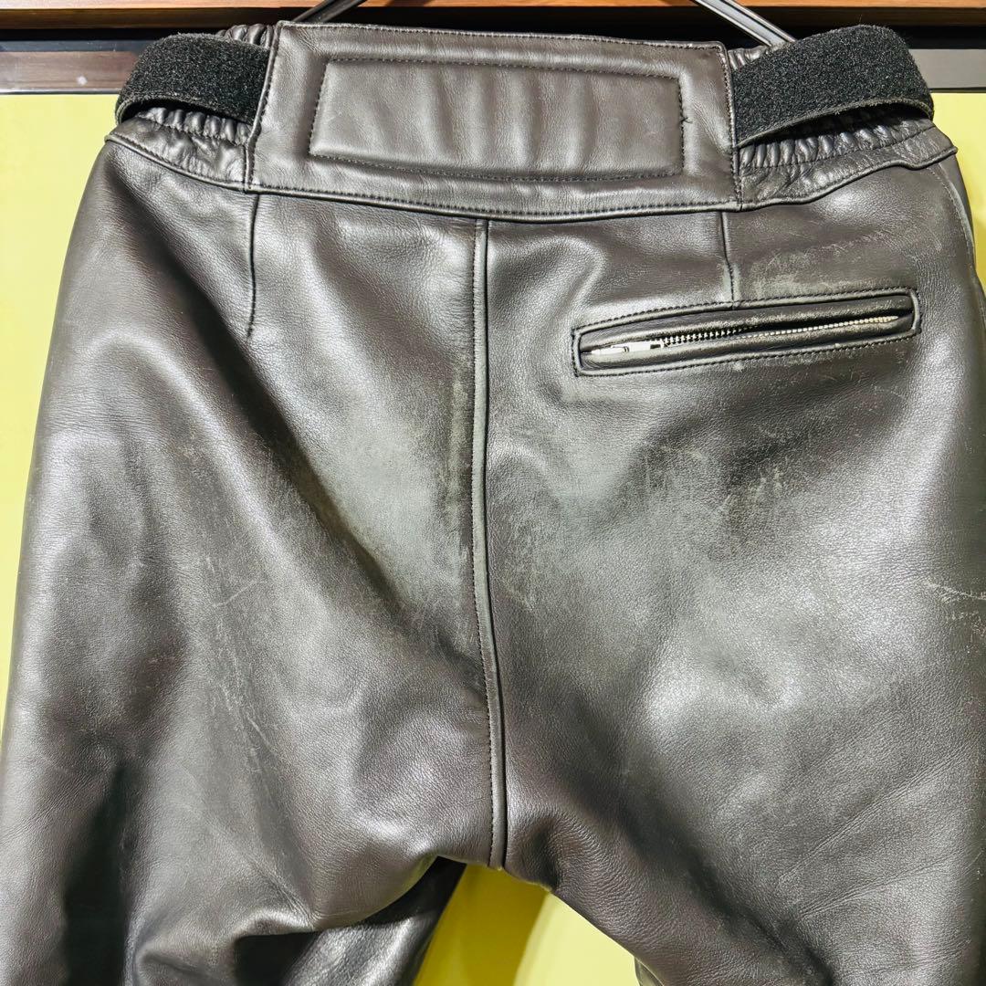 KUSHITANI クシタニ　レザーパンツ　黒　3L