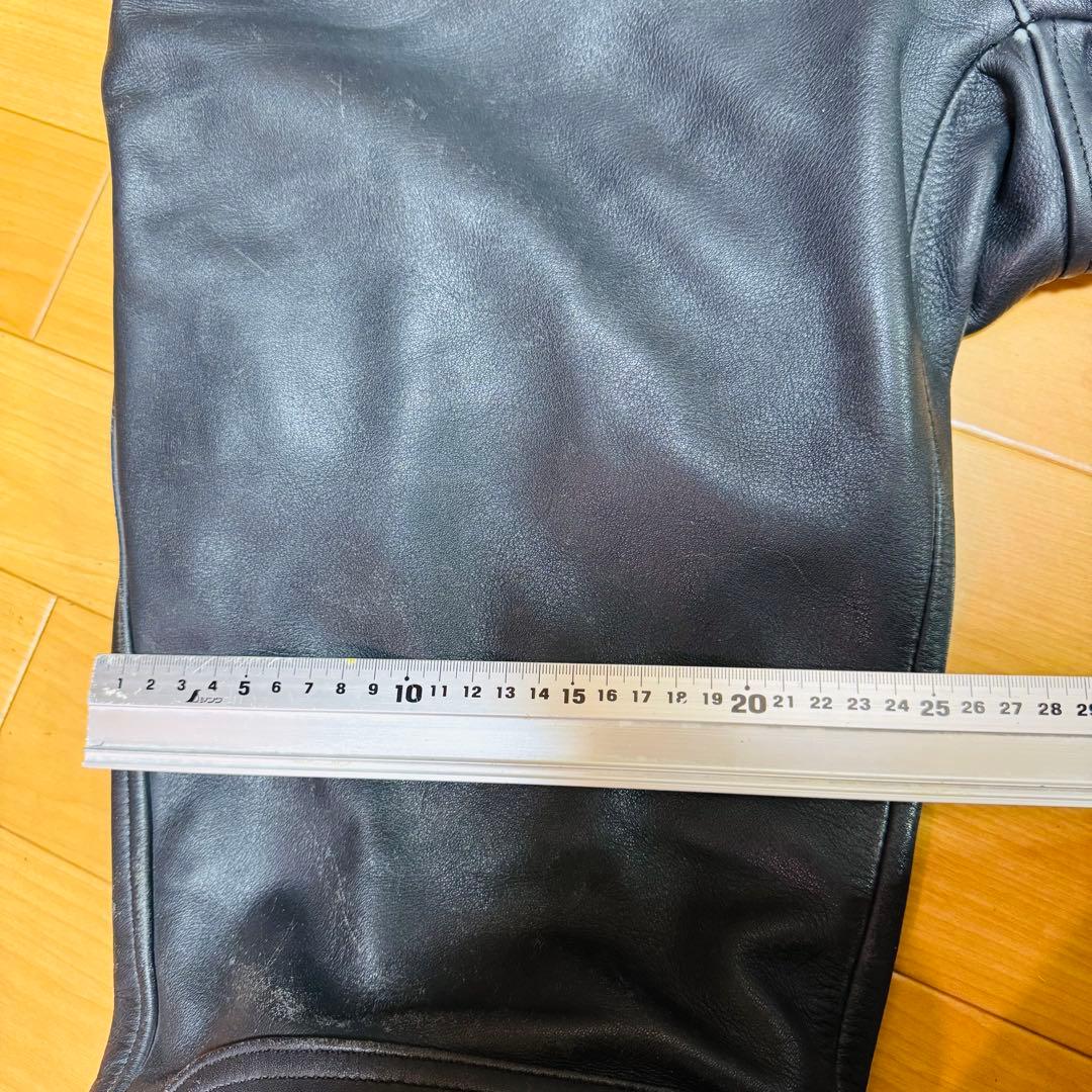 KUSHITANI クシタニ　レザーパンツ　黒　3L