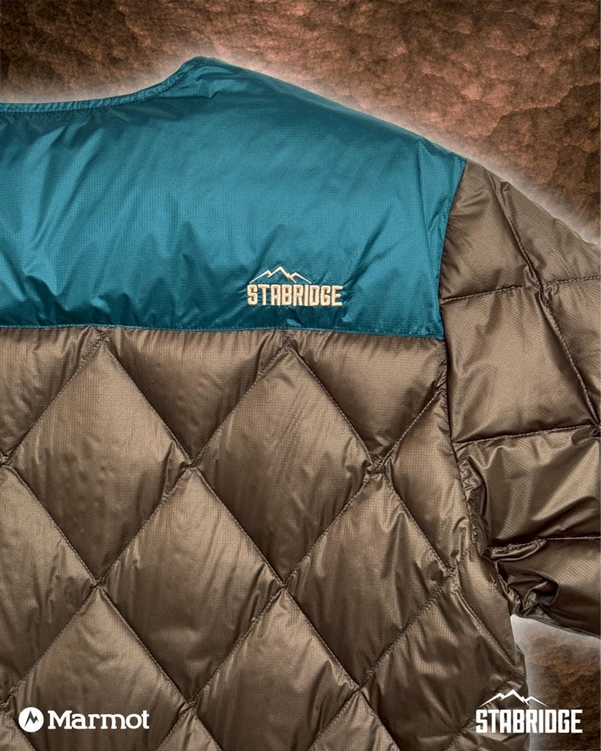 ジャケット・アウター STABRIDGE Marmot DOWN T-SHIRT Stone