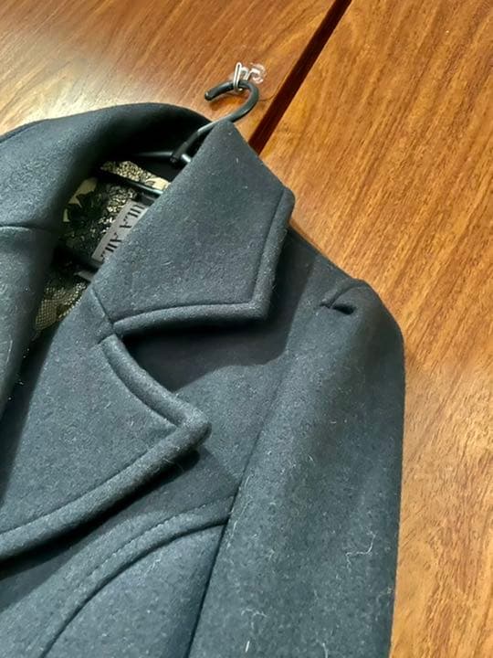 最終値下げ　アウラアイラ　濃紺　ピーコート　Pコート