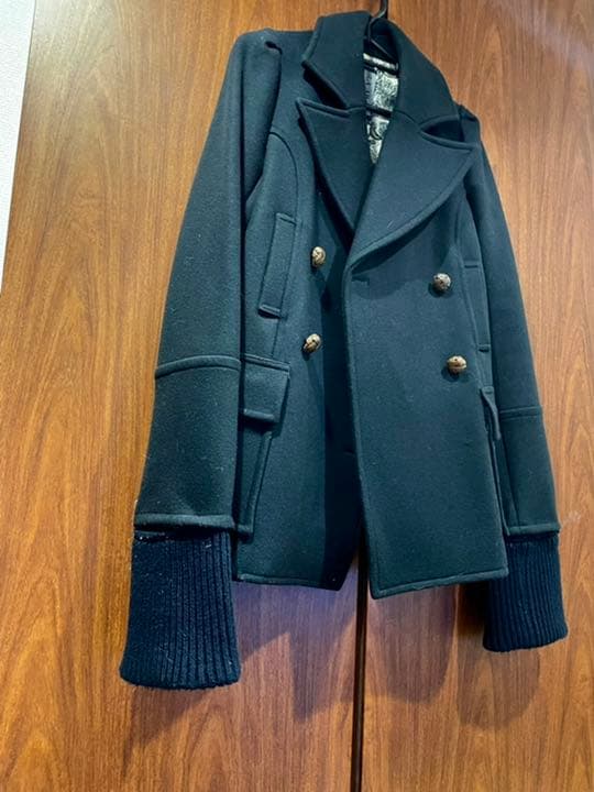 最終値下げ　アウラアイラ　濃紺　ピーコート　Pコート