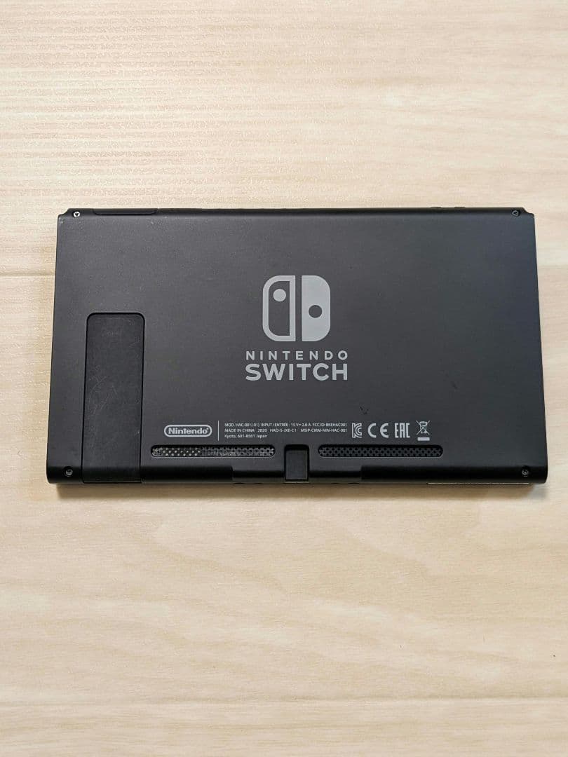 美品 Nintendo Switch 本体 グレー 動作確認済 初期化済