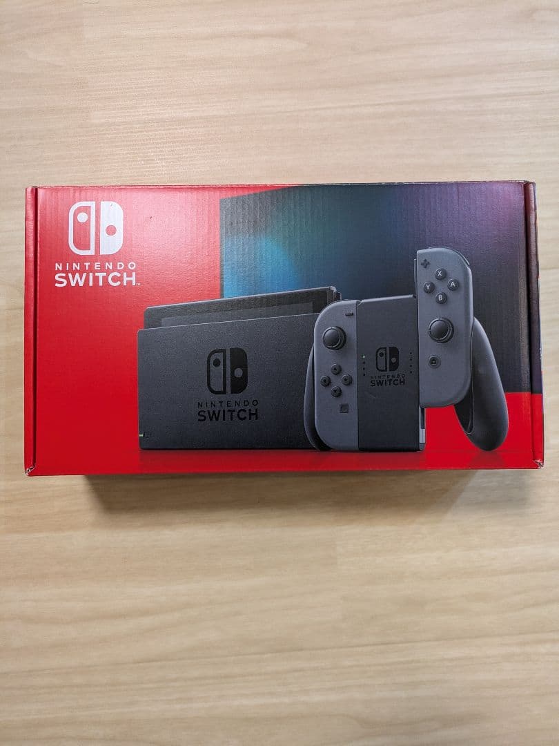 美品 Nintendo Switch 本体 グレー 動作確認済 初期化済