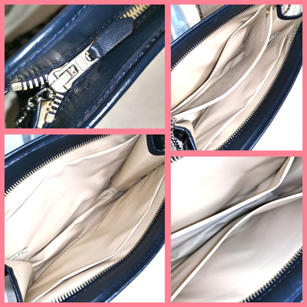 【美品】ディオールDiorトロッター大きめポーチクラッチバッグ新品ショルダー付!