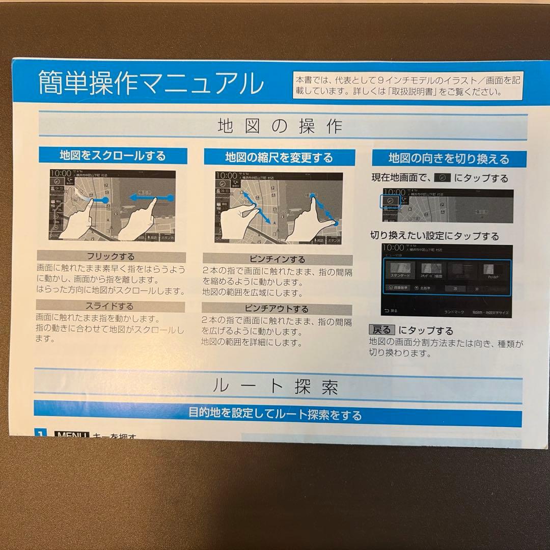 ホンダ 純正 9インチプレミアムインターナビ VXM-207VFNi 中古品