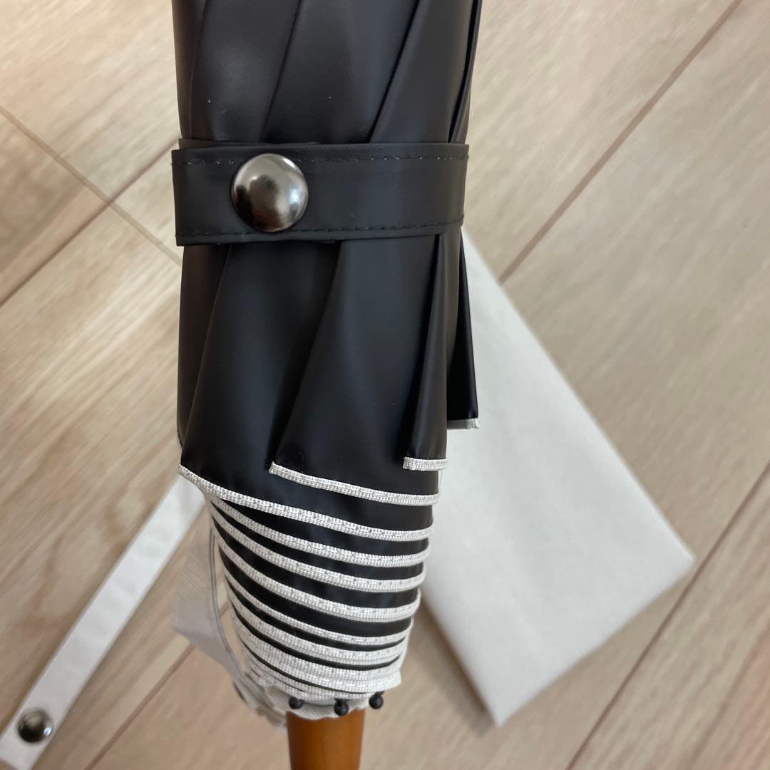 サンバリア100折りたたみ日傘 2段折 大判 / mokuアイボリー