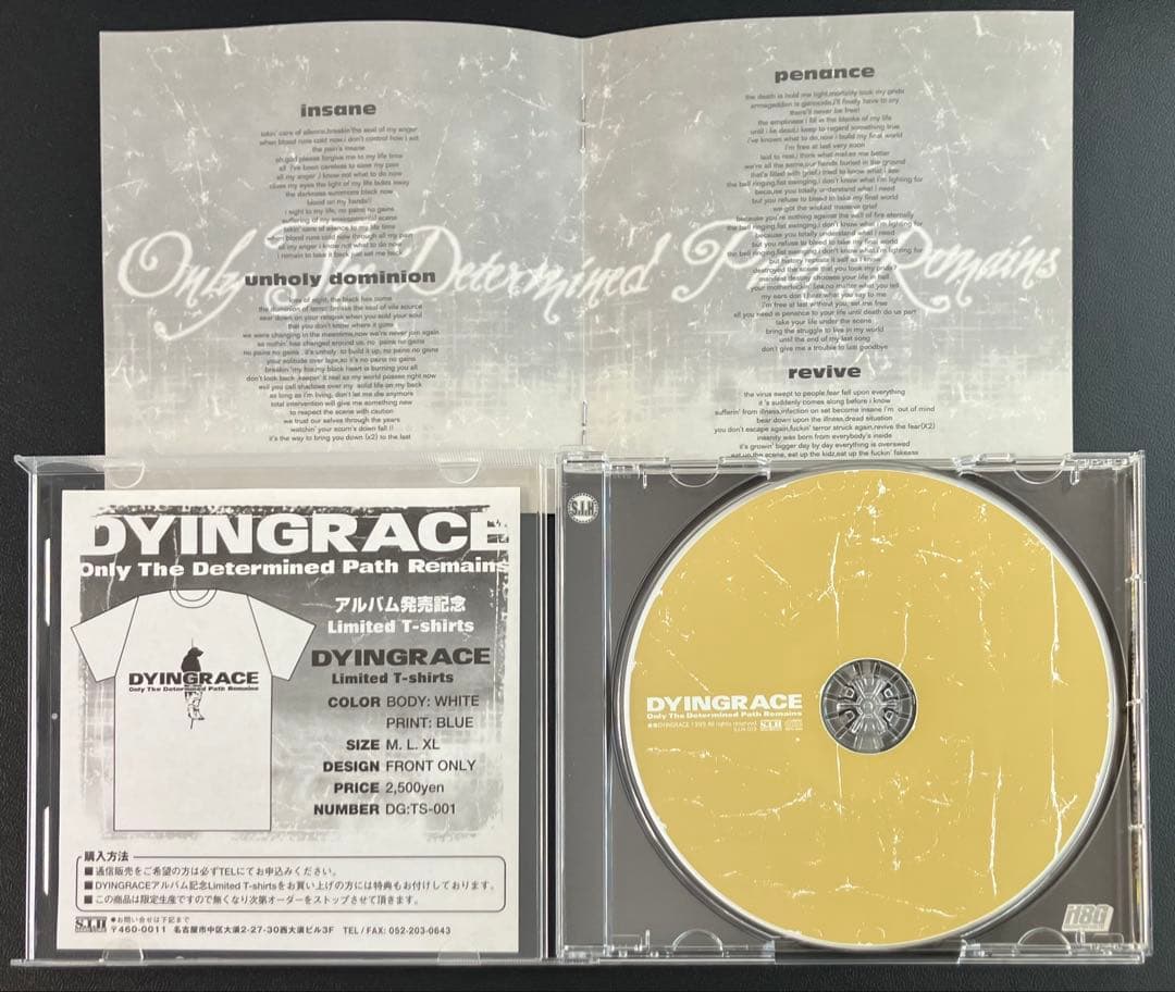 【CD•名盤】Dyingrace-Only The Determined〜1st