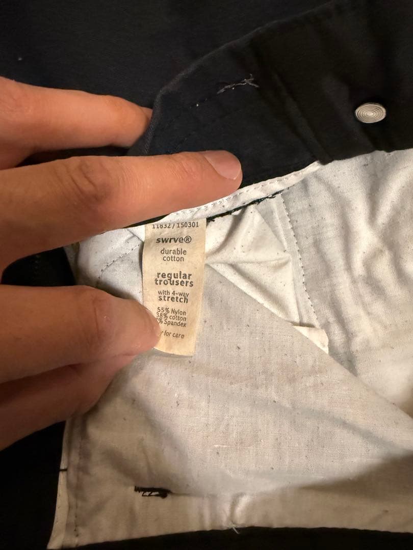 パンツ swrve regular trousers downtown trousers