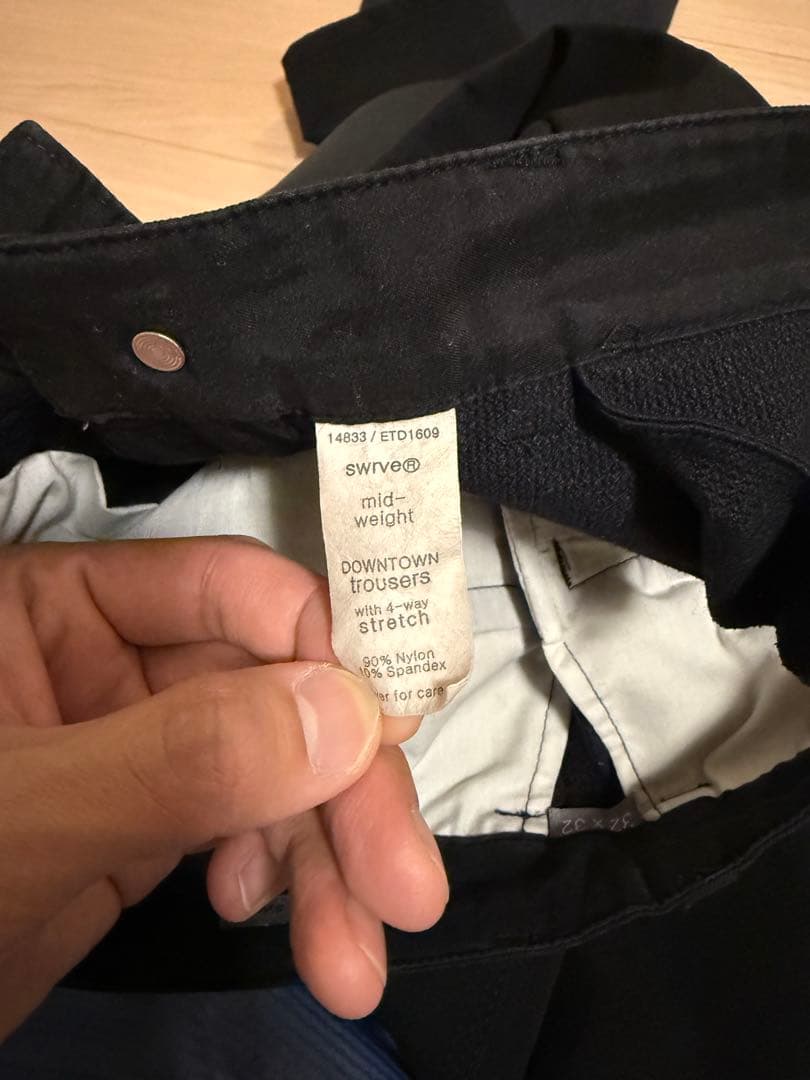 パンツ swrve regular trousers downtown trousers