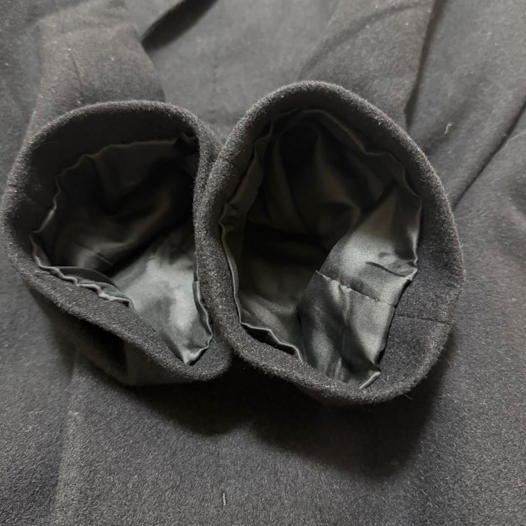 【美品】UNIQLO &LEMAREチェスターコート　カシミヤ混　ブラック