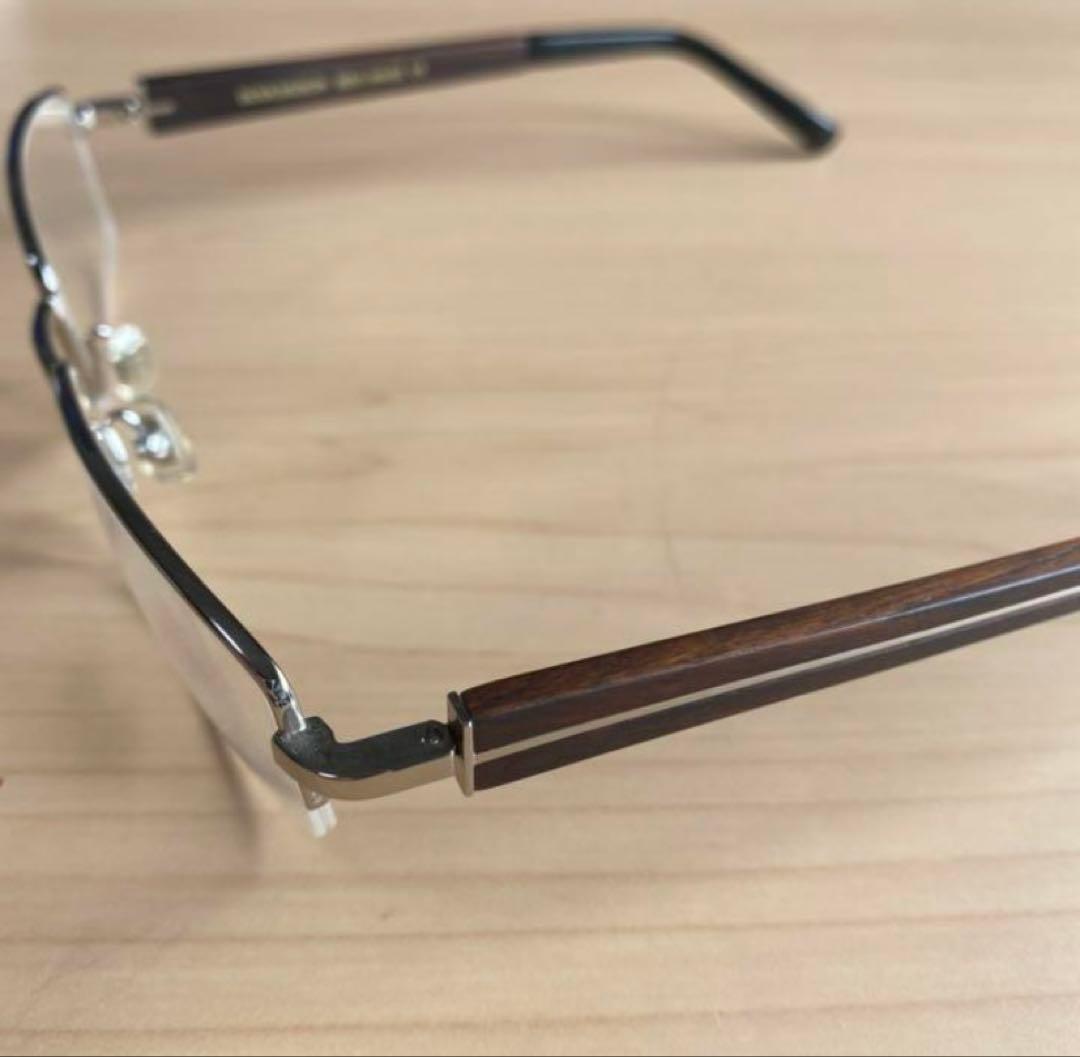 か*ギ様 BOUCHERON 希少 ルクセンブルク製 眼鏡 メガネ フレーム ブ