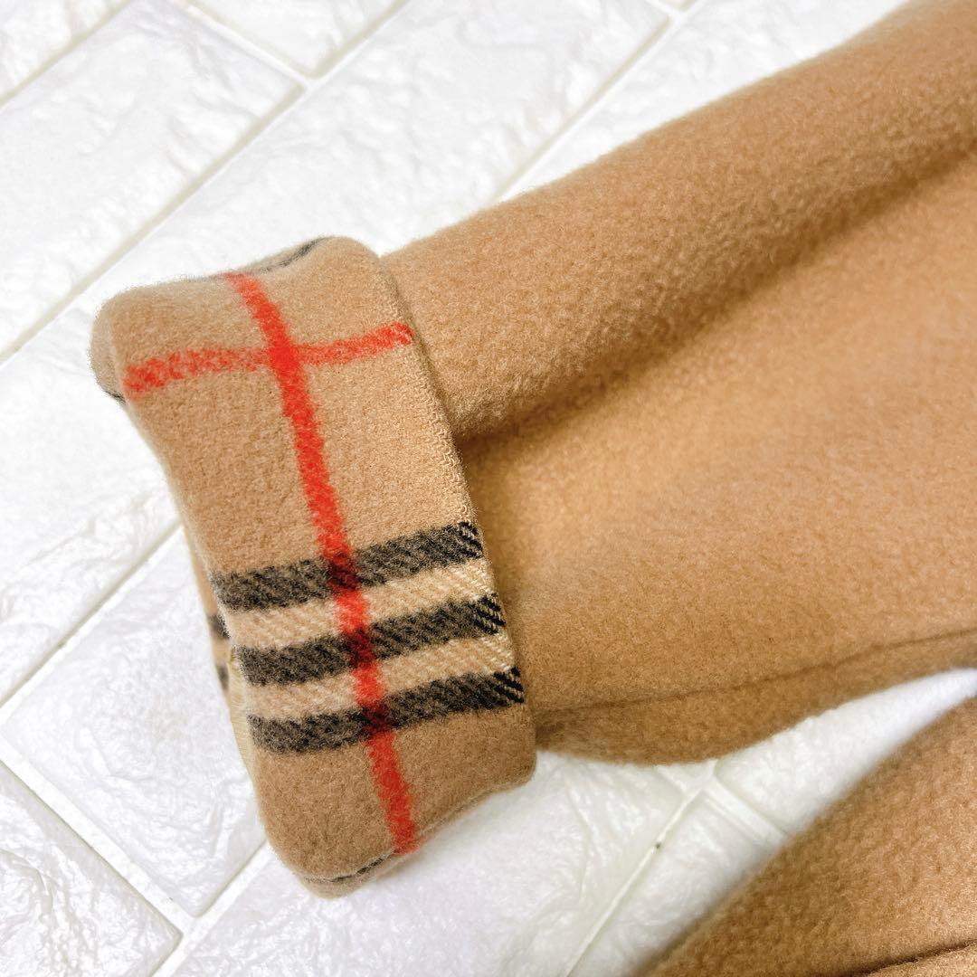 希少 BURBERRY バーバリー オールド ダブルフェイス コート チェック