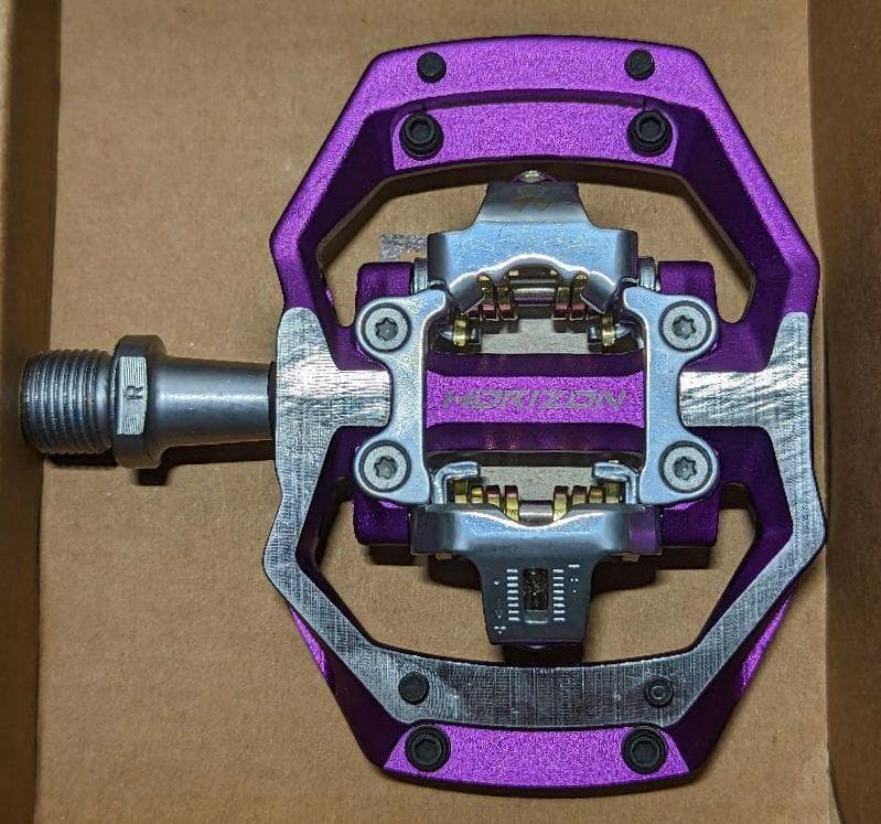 (SPD)nukeproof horizon CS ビンディングペダル パープル