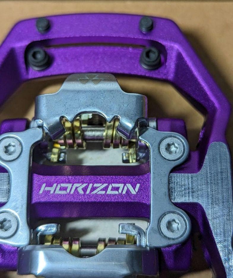 (SPD)nukeproof horizon CS ビンディングペダル パープル