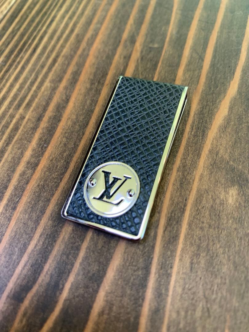 LOUIS VUITTON ブラック マネークリッププブラック