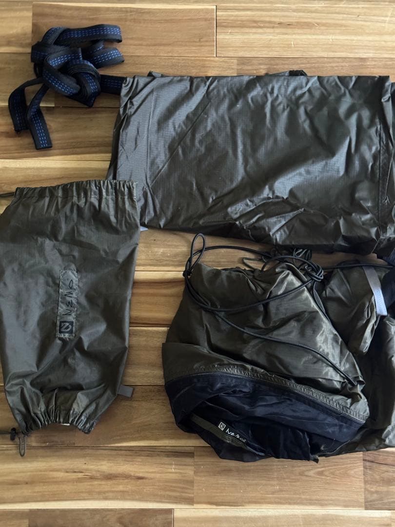 Nemo テトラポッド　ハンモック+タープ　蚊帳付きハンモックセット