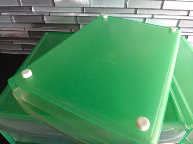 (B)新品★タッパーウェア★4点セット★システムドロワー★引き出し収納★