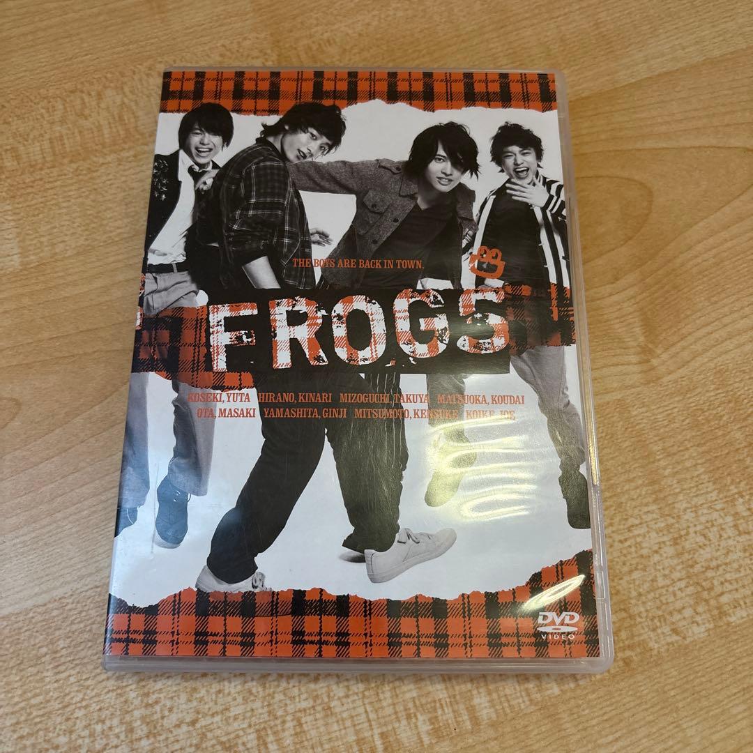 DVD FROGS 小関裕太•平埜生成W主演