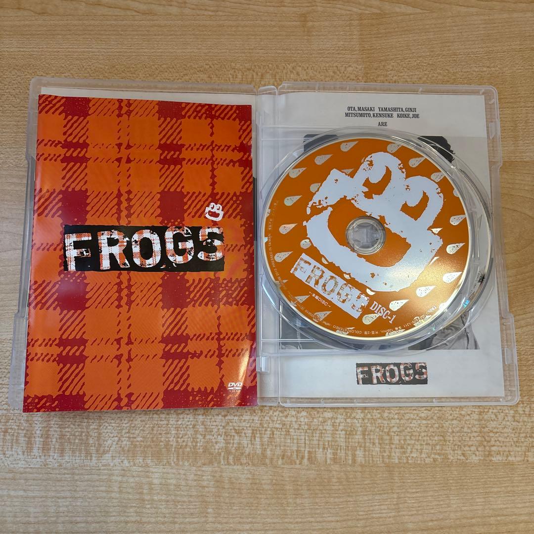 DVD FROGS 小関裕太•平埜生成W主演